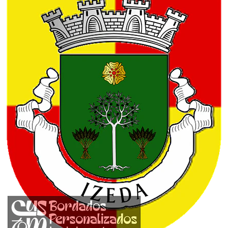 Emblema Bordado Antiga Freguesia de Izeda (Bragança, Bragança) 1