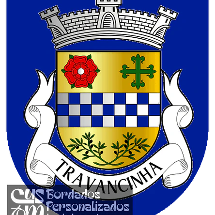 Emblema Bordado Freguesia de Travancinha (Seia, Guarda) 1