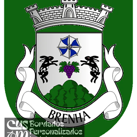 Emblema Bordado Antiga Freguesia de Brenha (Figueira da Foz, Coimbra) 1