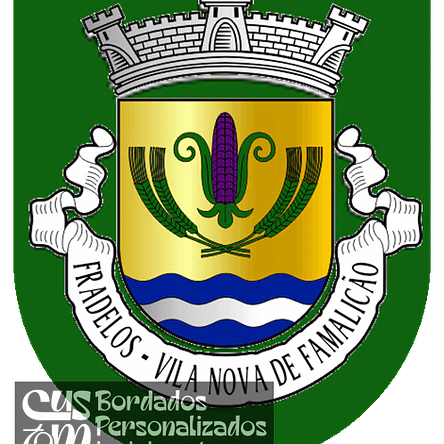 Emblema Bordado Freguesia de Fradelos (Vila Nova de Famalicão, Braga) 1