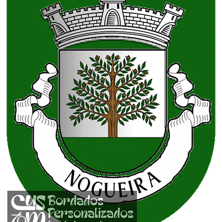 Emblema Bordado Antiga Freguesia de Nogueira (Braga, Braga) 1