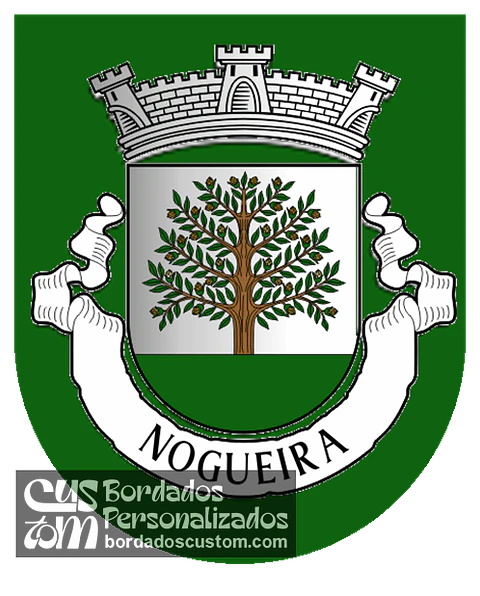 Emblema Bordado Antiga Freguesia de Nogueira (Braga, Braga)