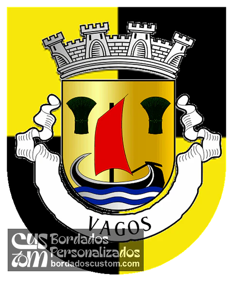 Emblema Bordado Município de Vagos (Aveiro)