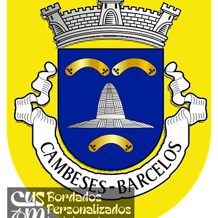 Emblema Bordado Freguesia de Cambeses (Barcelos, Braga) 1