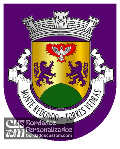 Emblema Bordado Antiga Freguesia de Monte Redondo (Torres Vedras, Lisboa)