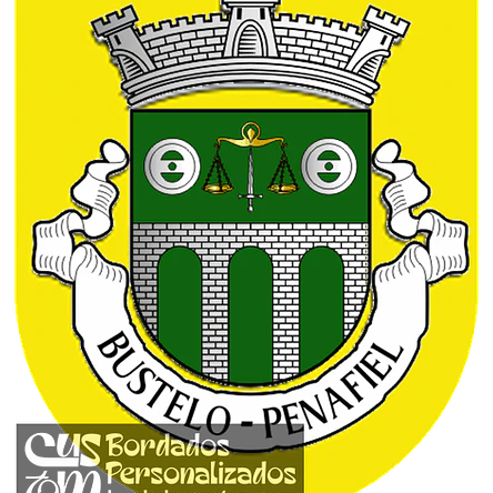 Emblema Bordado Freguesia de Bustelo (Penafiel, Porto) 1