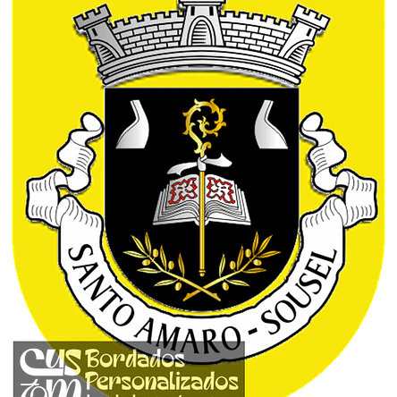 Emblema Bordado Freguesia de Santo Amaro (Sousel, Portalegre) 1
