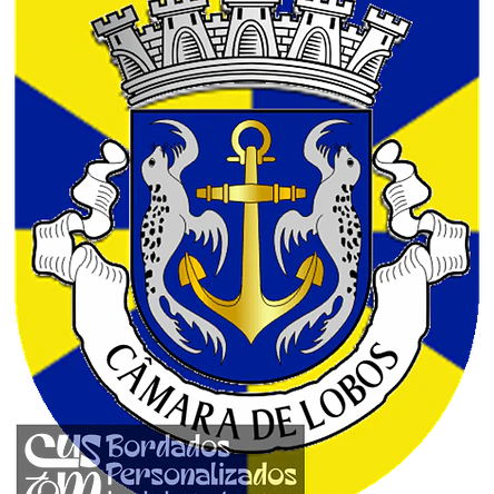 Emblema Bordado Município de Câmara de Lobos (Madeira) 1