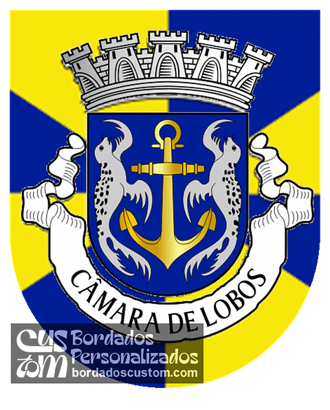 Emblema Bordado Município de Câmara de Lobos (Madeira)