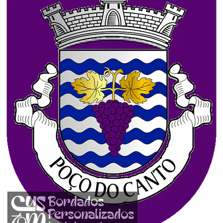 Emblema Bordado Freguesia de Poço do Canto (Mêda, Guarda) 1