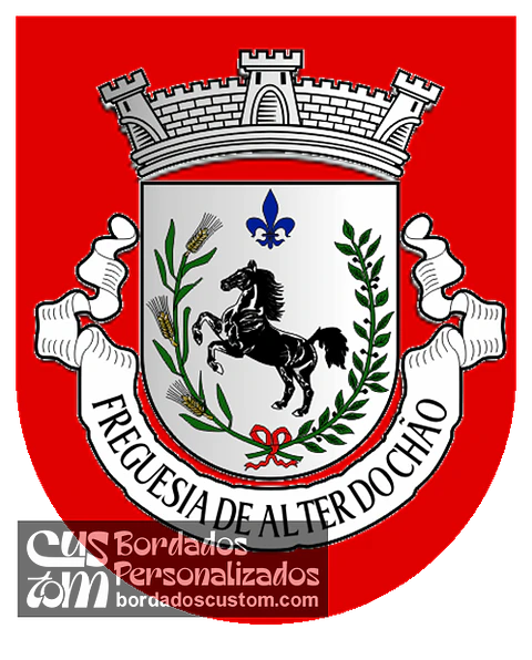 Emblema Bordado Freguesia de Alter do Chão (Alter do Chão, Portalegre)