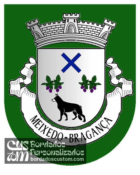 Emblema Bordado Antiga Freguesia de Meixedo (Bragança, Bragança)