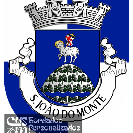 Emblema Bordado Antiga Freguesia de São João do Monte (Tondela, Viseu) 1