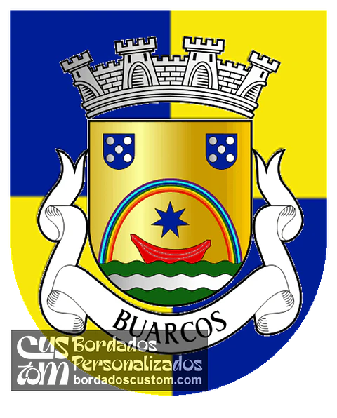 Emblema Bordado Antiga Freguesia de Buarcos (Figueira da Foz, Coimbra)