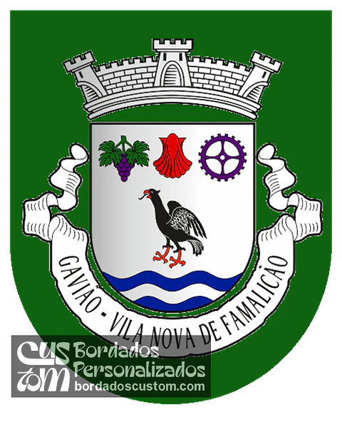 Emblema Bordado Freguesia de Gavião (Vila Nova de Famalicão, Braga)