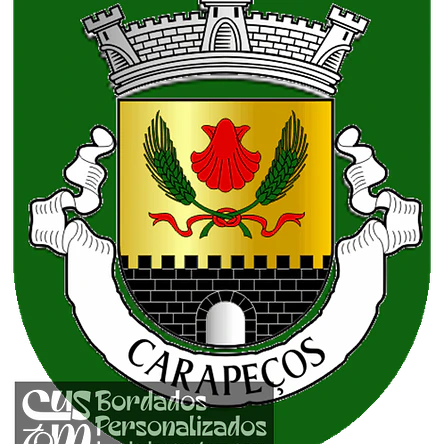 Emblema Bordado Freguesia de Carapeços (Barcelos, Braga) 1
