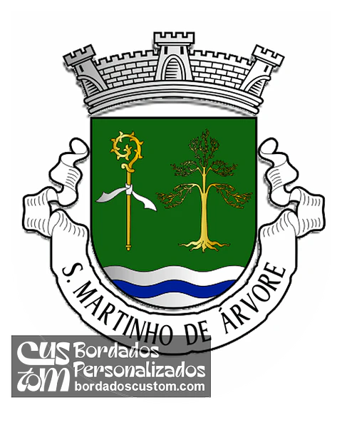 Emblema Bordado Antiga Freguesia de São Martinho de Árvore (Coimbra, Coimbra)