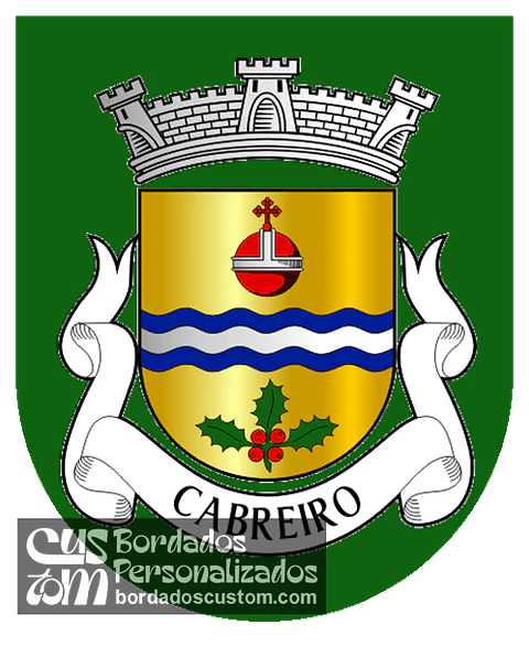 Emblema Bordado Freguesia de Cabreiro (Arcos de Valdevez, Viana do Castelo)