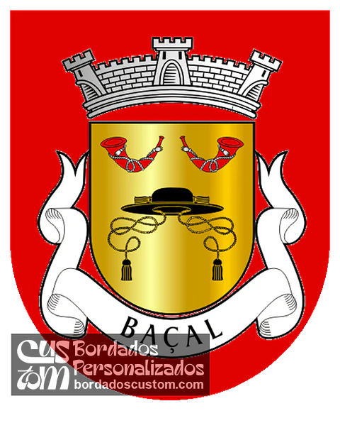 Emblema Bordado Freguesia de Baçal (Bragança, Bragança)