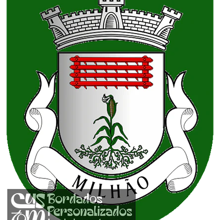 Emblema Bordado Antiga Freguesia de Milhão (Bragança, Bragança) 1