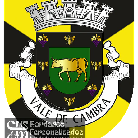 Emblema Bordado Município de Vale de Cambra (Aveiro) 1