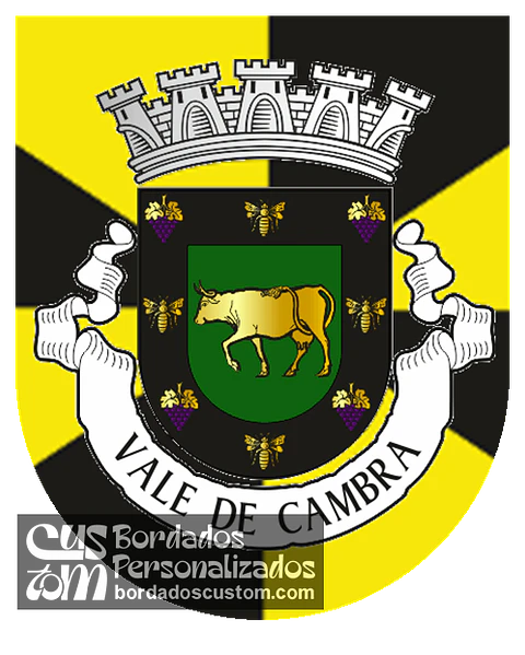 Emblema Bordado Município de Vale de Cambra (Aveiro)