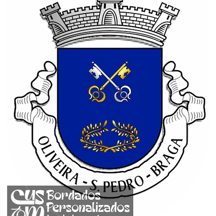 Emblema Bordado Antiga Freguesia de Oliveira (São Pedro) (Braga, Braga) 1