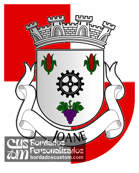 Emblema Bordado Freguesia de Joane (Vila Nova de Famalicão, Braga)