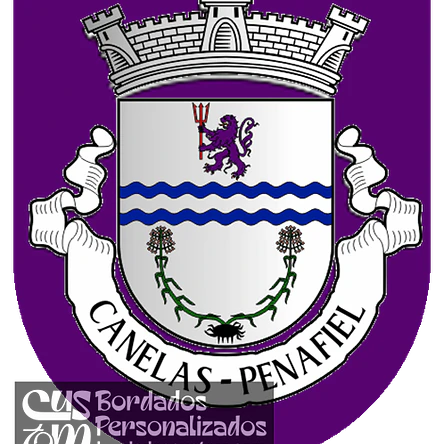 Emblema Bordado Freguesia de Canelas (Penafiel, Porto) 1
