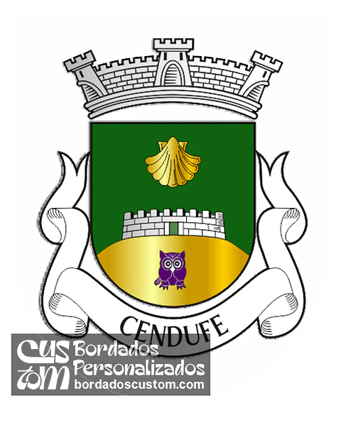 Emblema Bordado Freguesia de Cendufe (Arcos de Valdevez, Viana do Castelo)
