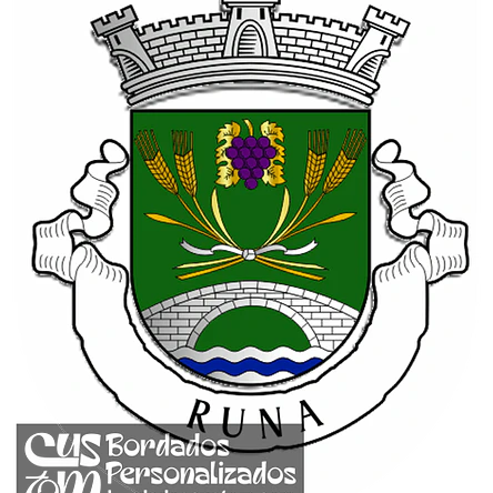 Emblema Bordado Antiga Freguesia de Runa (Torres Vedras, Lisboa) 1