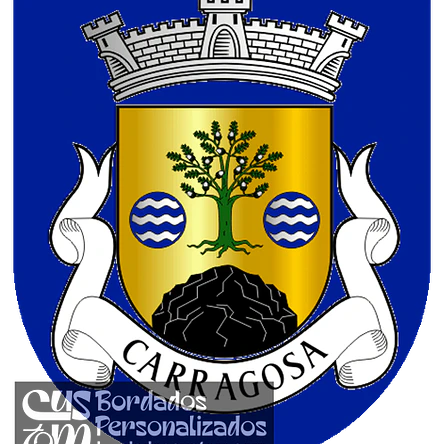 Emblema Bordado Freguesia de Carragosa (Bragança, Bragança) 1
