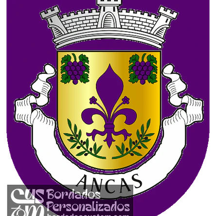 Emblema Bordado Antiga Freguesia de Ancas (Anadia, Aveiro) 1
