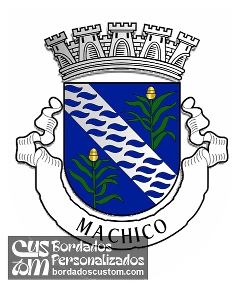 Emblema Bordado Município de Machico (Madeira)