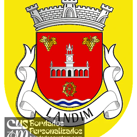 Emblema Bordado Freguesia de Landim (Vila Nova de Famalicão, Braga) 1