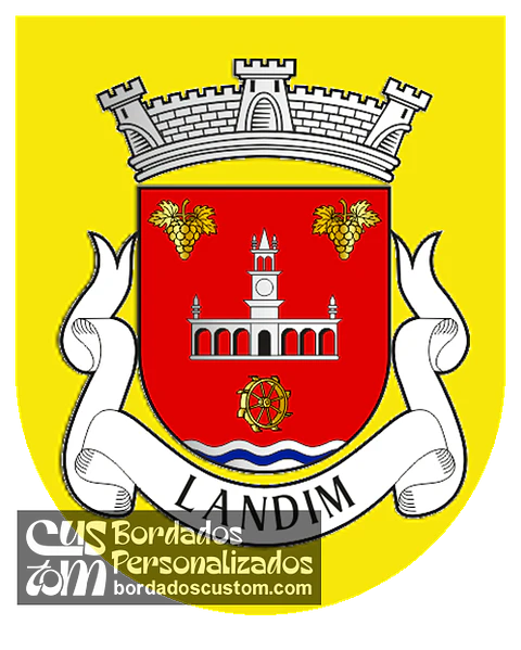 Emblema Bordado Freguesia de Landim (Vila Nova de Famalicão, Braga)