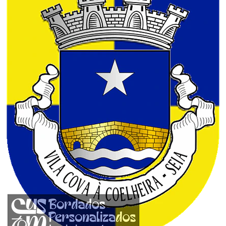 Emblema Bordado Freguesia de Vila Cova à Coelheira (Seia, Guarda) 1