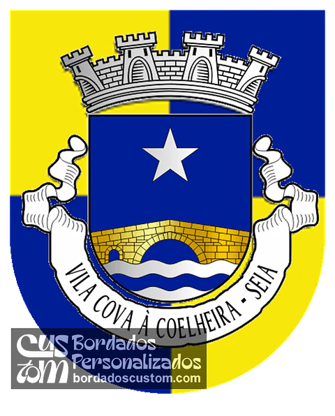 Emblema Bordado Freguesia de Vila Cova à Coelheira (Seia, Guarda)
