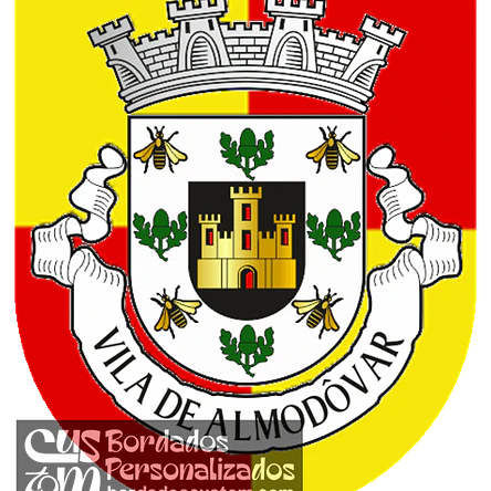 Emblema Bordado Município de Almodôvar (Beja) 1