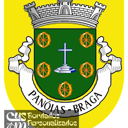 Emblema Bordado Antiga Freguesia de Panóias (Braga, Braga) 1