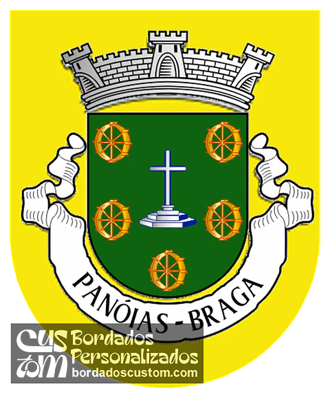Emblema Bordado Antiga Freguesia de Panóias (Braga, Braga)