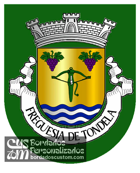 Emblema Bordado Antiga Freguesia de Tondela (Tondela, Viseu)