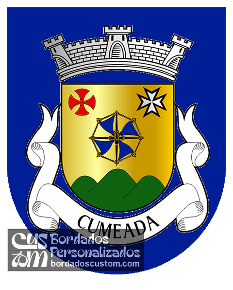 Emblema Bordado Antiga Freguesia de Cumeada (Sertã, Castelo Branco)