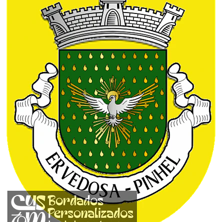 Emblema Bordado Freguesia de Ervedosa (Pinhel, Guarda) 1