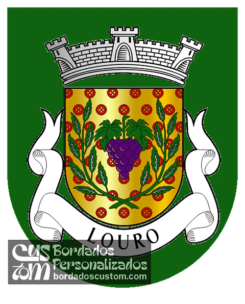 Emblema Bordado Freguesia de Louro (Vila Nova de Famalicão, Braga)