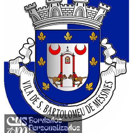 Emblema Bordado Freguesia de São Bartolomeu de Messines (Silves, Faro) 1