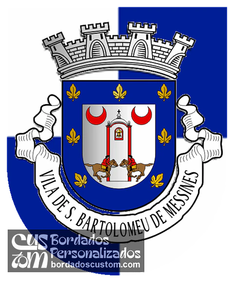 Emblema Bordado Freguesia de São Bartolomeu de Messines (Silves, Faro)