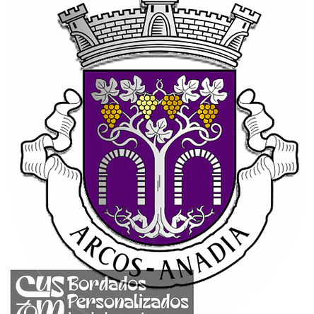 Emblema Bordado Antiga Freguesia de Arcos (Anadia, Aveiro) 1