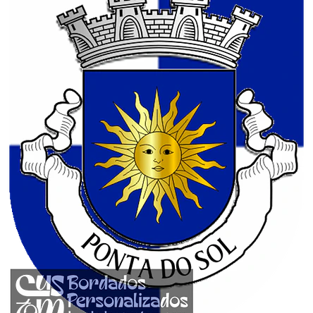 Emblema Bordado Município de Ponta do Sol (Madeira) 1