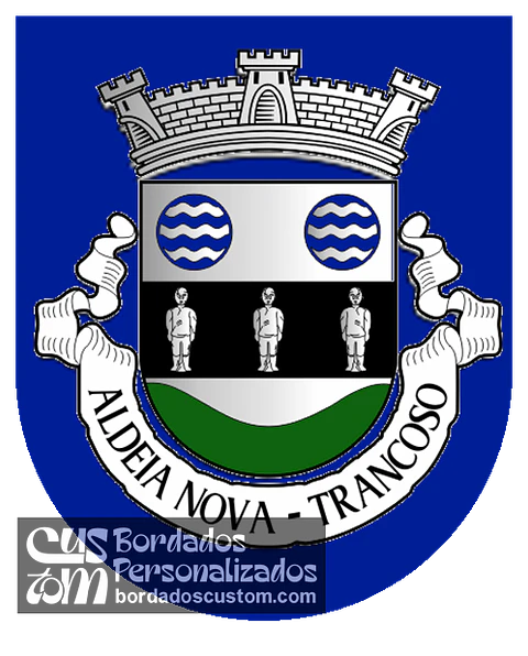 Emblema Bordado Freguesia de Aldeia Nova (Trancoso, Guarda)